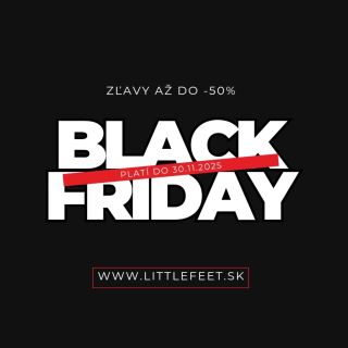 Na našom eshope nakúpite až do nedele 30.11.2025 do polnoci za skvelé ceny až do -50%! www.littlefeet.sk